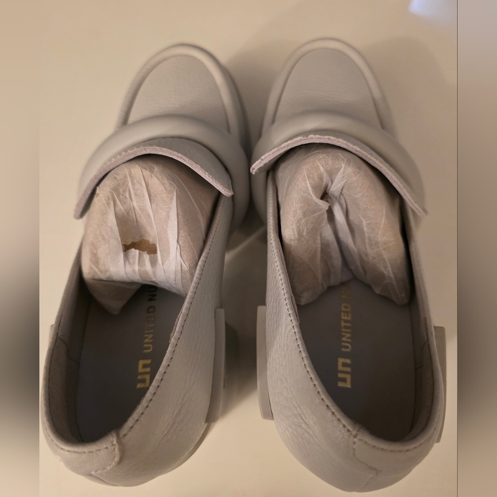 UNITED NUDE Grip Loafer Mid Quiet Grey Size 40 (US 9) - Picture 7 of 13